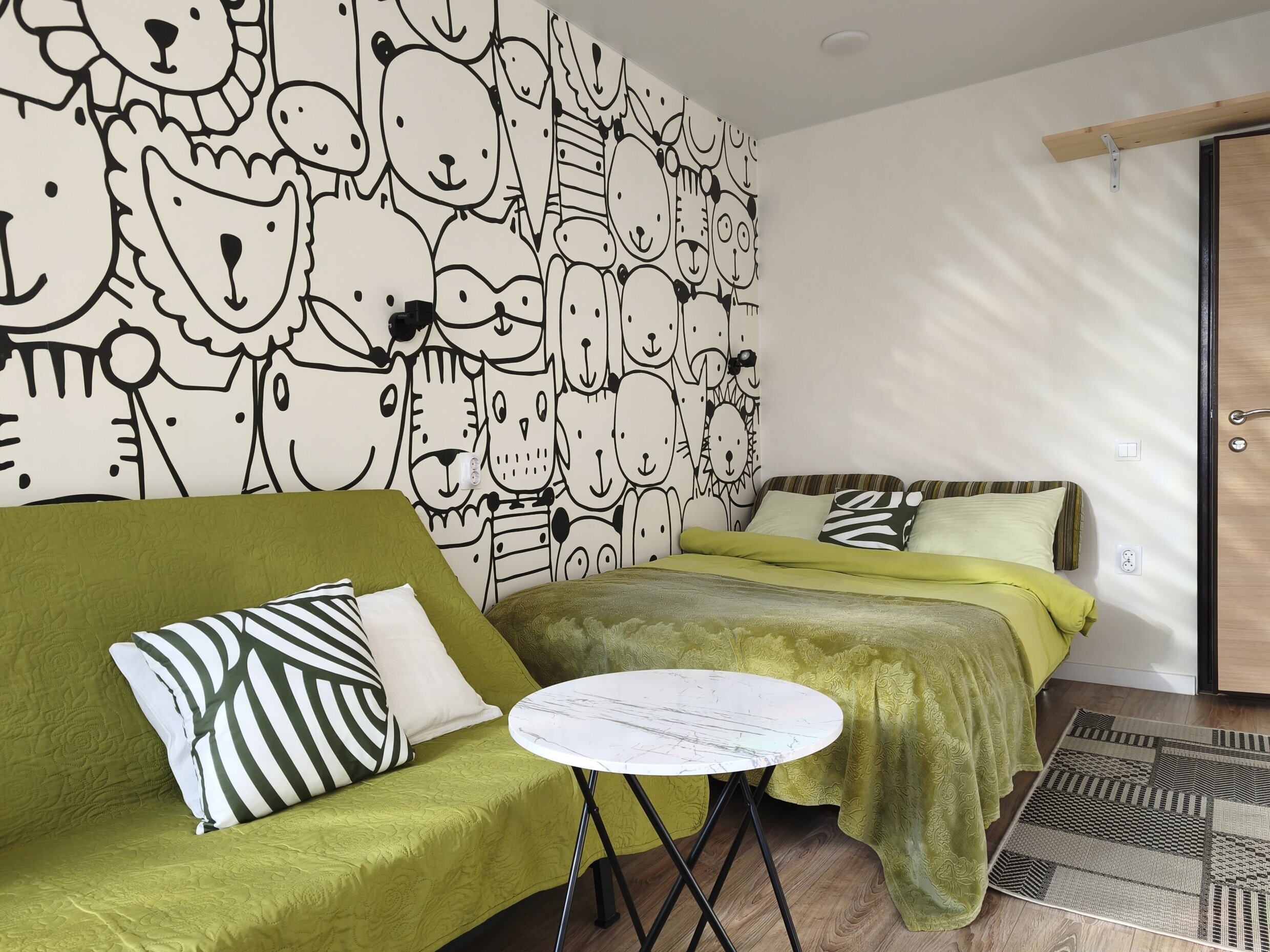 Вид квартиры на сутки, Могилёв, ул. Космонавтов 10 — фото 3