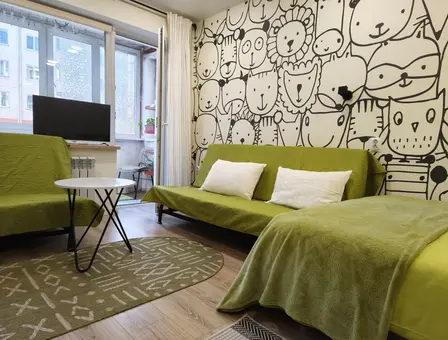 One-bedroom apartment for daily rent in Mogilyov, Kosmonavtov St. 10